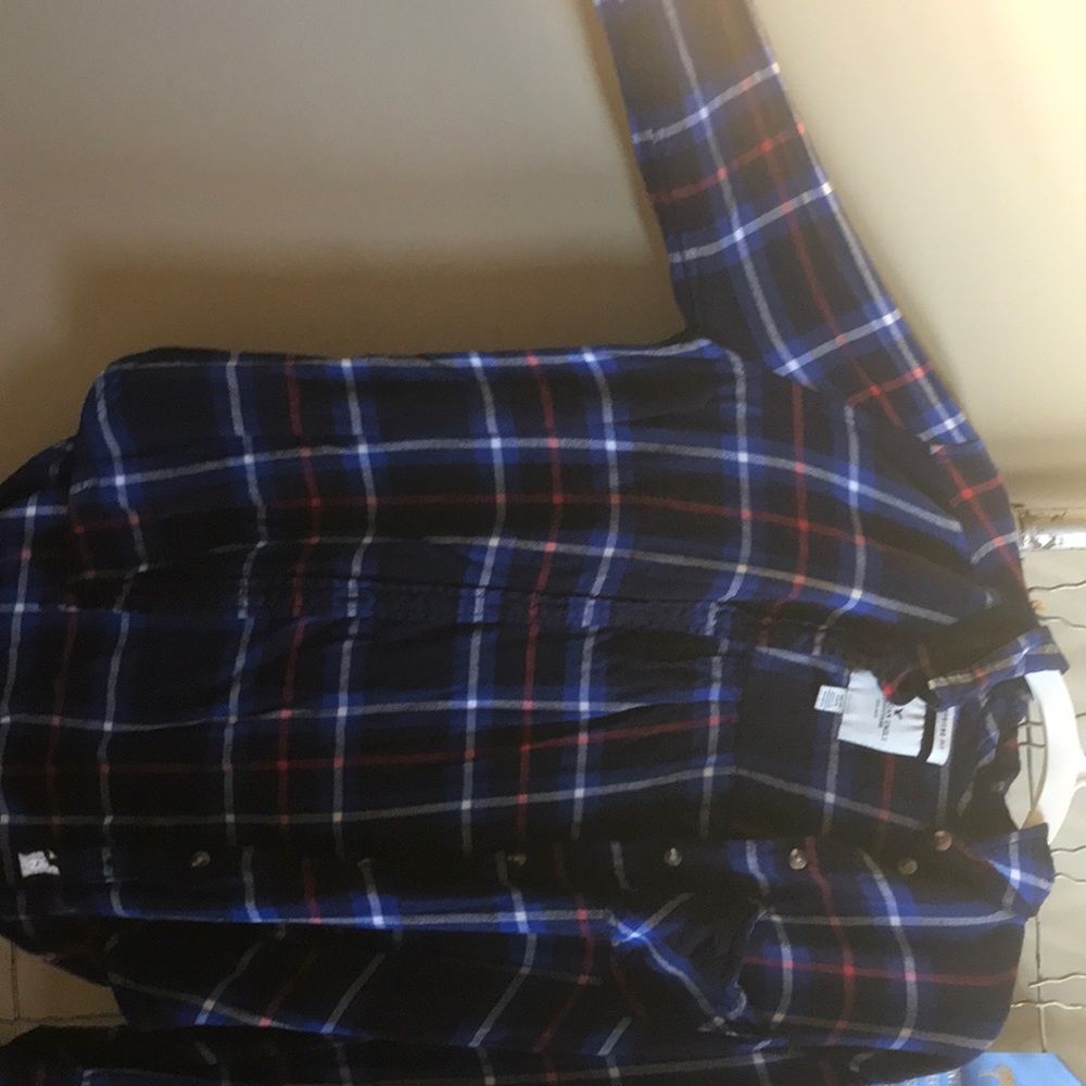 American Eagle Boyfriend Fit flannel